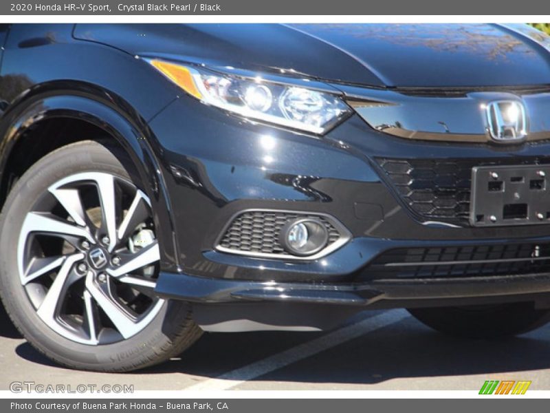 Crystal Black Pearl / Black 2020 Honda HR-V Sport
