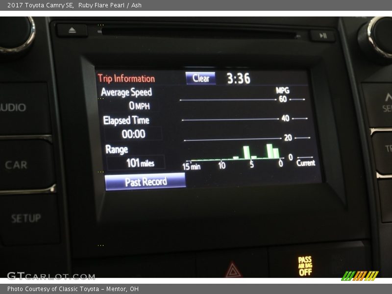 Ruby Flare Pearl / Ash 2017 Toyota Camry SE