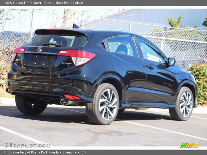 Crystal Black Pearl / Black 2020 Honda HR-V Sport