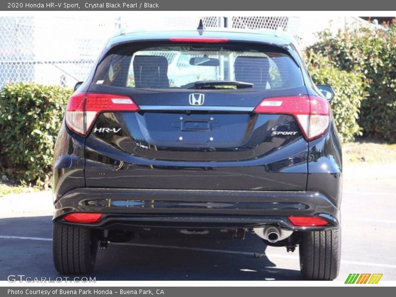 Crystal Black Pearl / Black 2020 Honda HR-V Sport