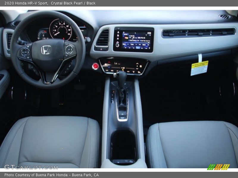 Crystal Black Pearl / Black 2020 Honda HR-V Sport