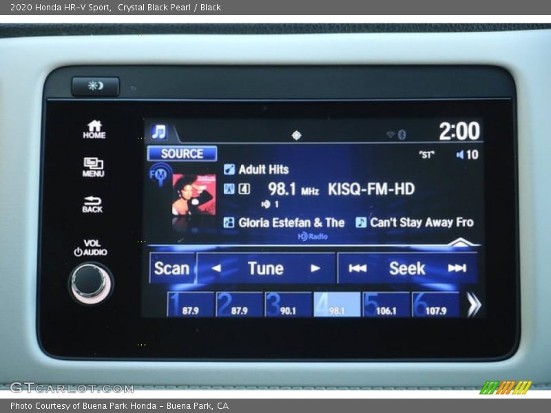 Crystal Black Pearl / Black 2020 Honda HR-V Sport