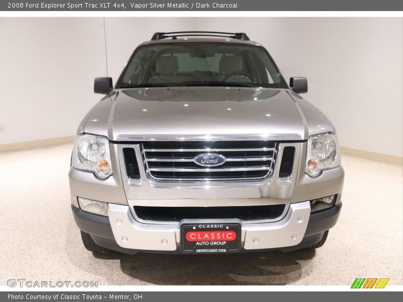 Vapor Silver Metallic / Dark Charcoal 2008 Ford Explorer Sport Trac XLT 4x4