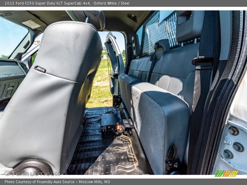 Oxford White / Steel 2013 Ford F250 Super Duty XLT SuperCab 4x4
