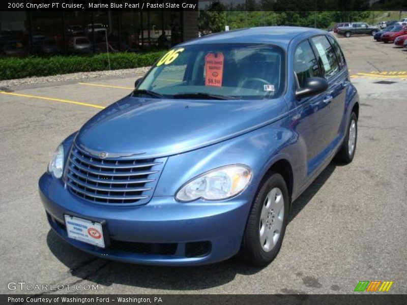 Marine Blue Pearl / Pastel Slate Gray 2006 Chrysler PT Cruiser