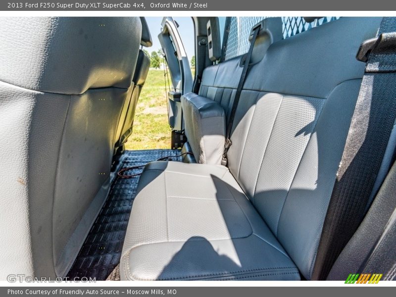 Oxford White / Steel 2013 Ford F250 Super Duty XLT SuperCab 4x4