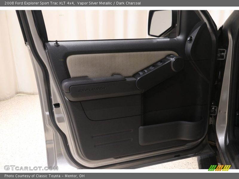 Vapor Silver Metallic / Dark Charcoal 2008 Ford Explorer Sport Trac XLT 4x4