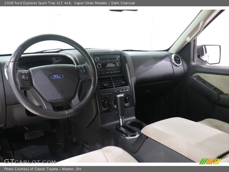 Vapor Silver Metallic / Dark Charcoal 2008 Ford Explorer Sport Trac XLT 4x4
