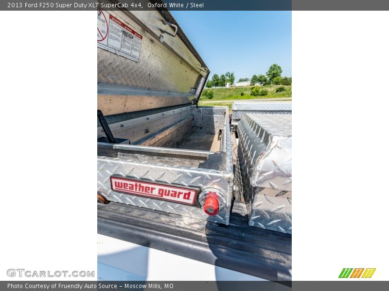 Oxford White / Steel 2013 Ford F250 Super Duty XLT SuperCab 4x4