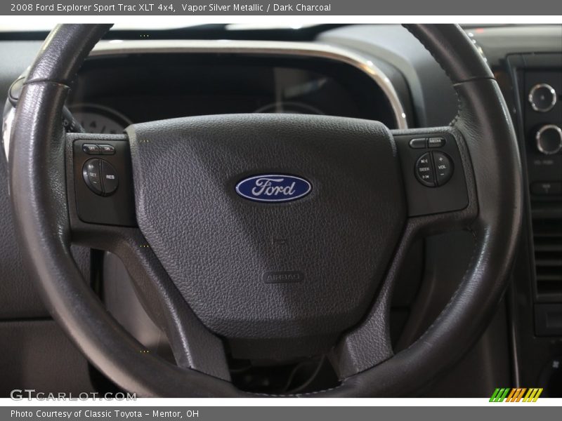 Vapor Silver Metallic / Dark Charcoal 2008 Ford Explorer Sport Trac XLT 4x4