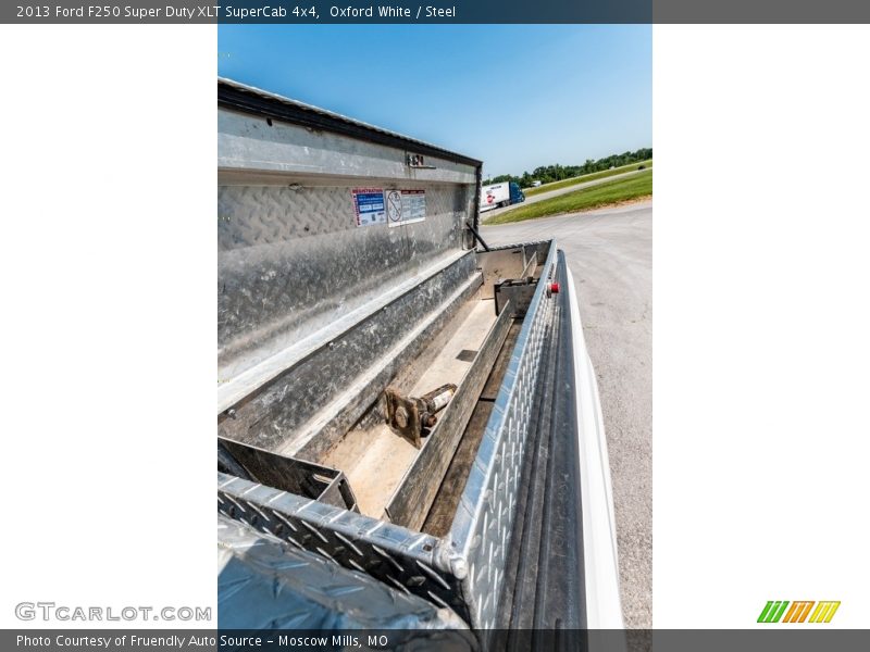 Oxford White / Steel 2013 Ford F250 Super Duty XLT SuperCab 4x4