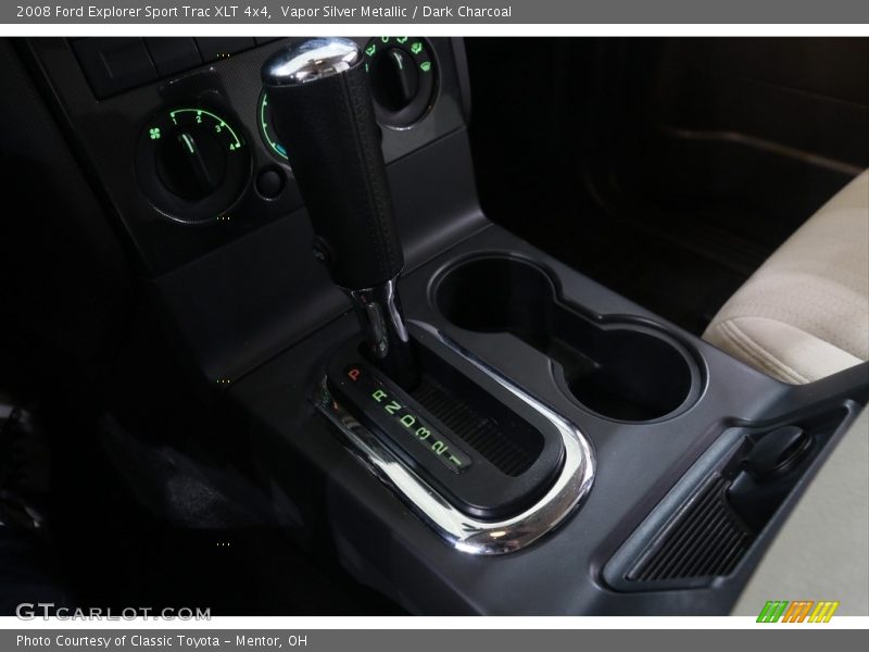 Vapor Silver Metallic / Dark Charcoal 2008 Ford Explorer Sport Trac XLT 4x4