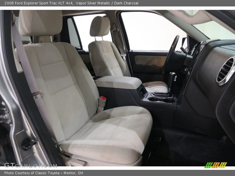 Vapor Silver Metallic / Dark Charcoal 2008 Ford Explorer Sport Trac XLT 4x4