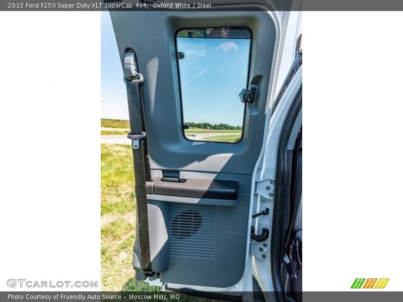 Oxford White / Steel 2013 Ford F250 Super Duty XLT SuperCab 4x4