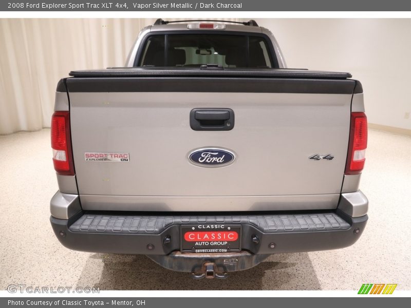Vapor Silver Metallic / Dark Charcoal 2008 Ford Explorer Sport Trac XLT 4x4