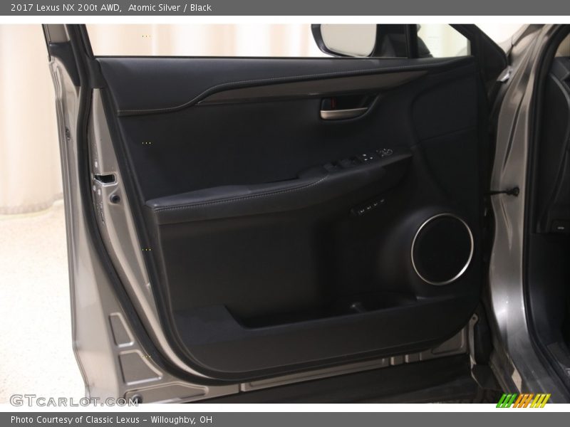 Atomic Silver / Black 2017 Lexus NX 200t AWD