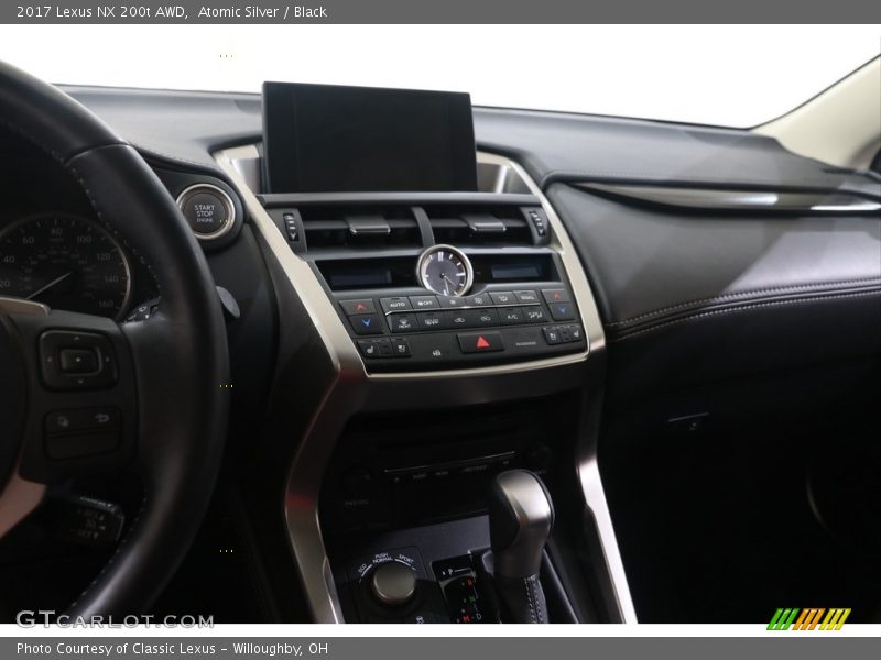 Atomic Silver / Black 2017 Lexus NX 200t AWD