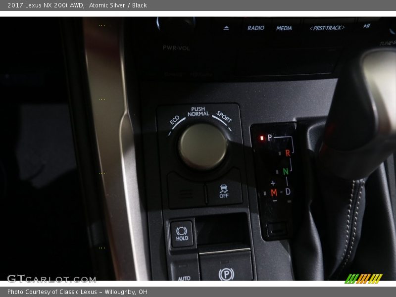 Atomic Silver / Black 2017 Lexus NX 200t AWD