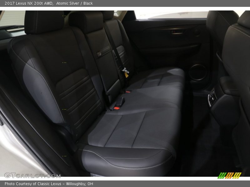 Atomic Silver / Black 2017 Lexus NX 200t AWD
