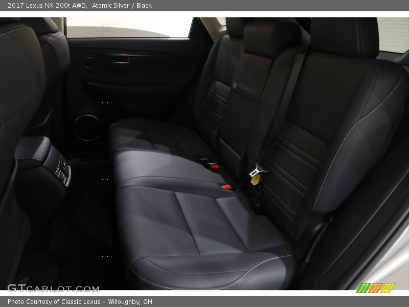 Atomic Silver / Black 2017 Lexus NX 200t AWD