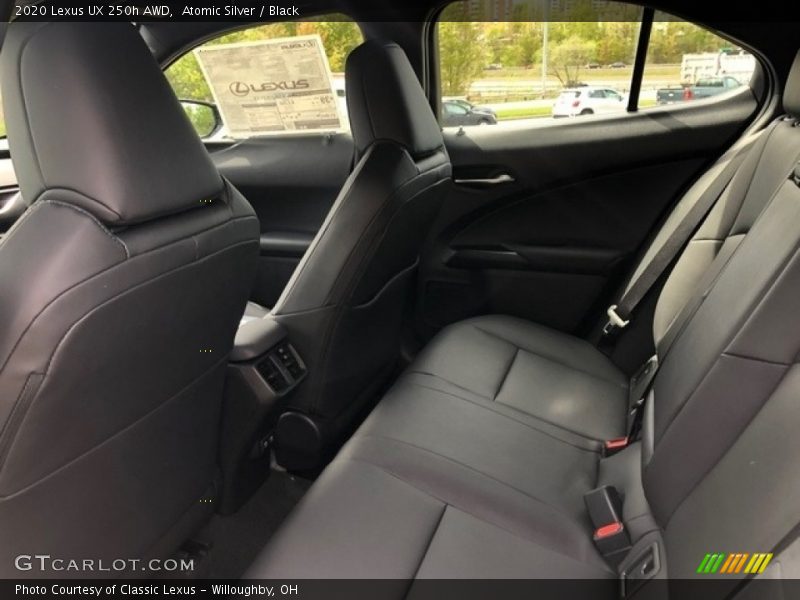 Rear Seat of 2020 UX 250h AWD
