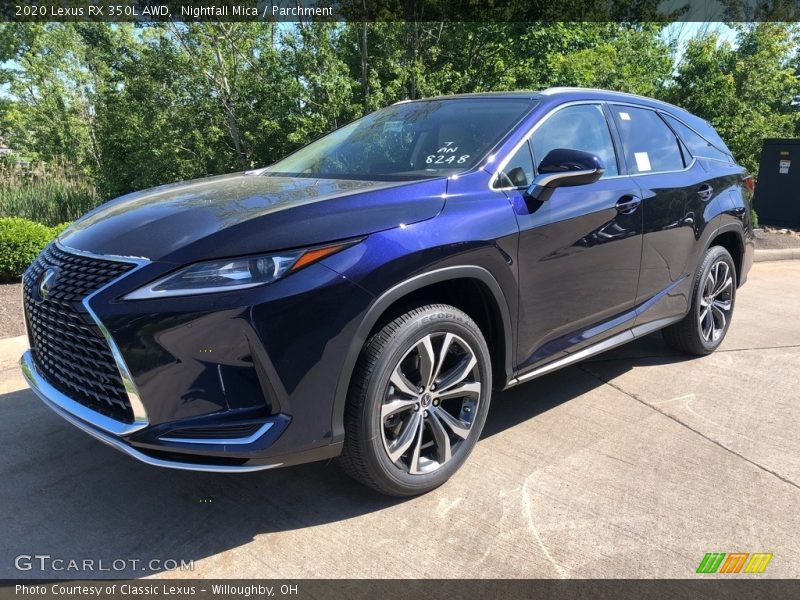 Nightfall Mica / Parchment 2020 Lexus RX 350L AWD