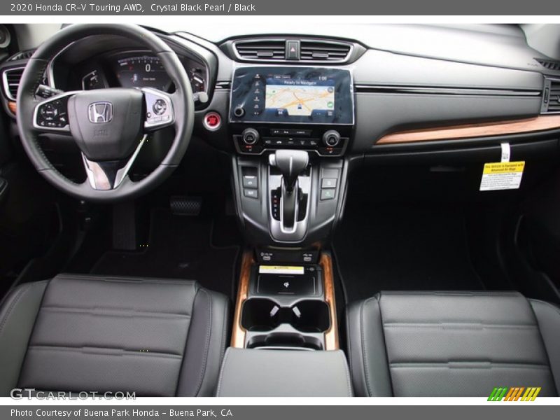 Crystal Black Pearl / Black 2020 Honda CR-V Touring AWD