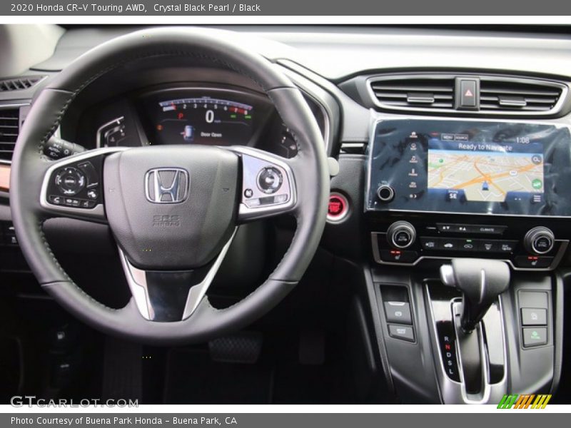 Crystal Black Pearl / Black 2020 Honda CR-V Touring AWD