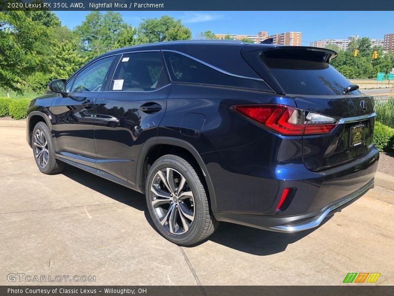 Nightfall Mica / Parchment 2020 Lexus RX 350L AWD