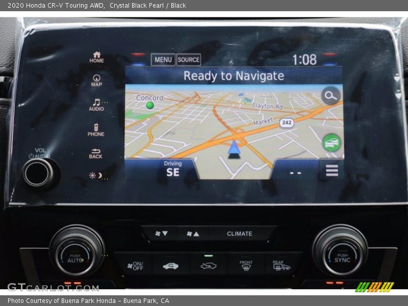 Navigation of 2020 CR-V Touring AWD