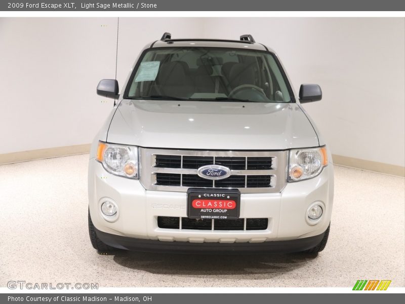 Light Sage Metallic / Stone 2009 Ford Escape XLT
