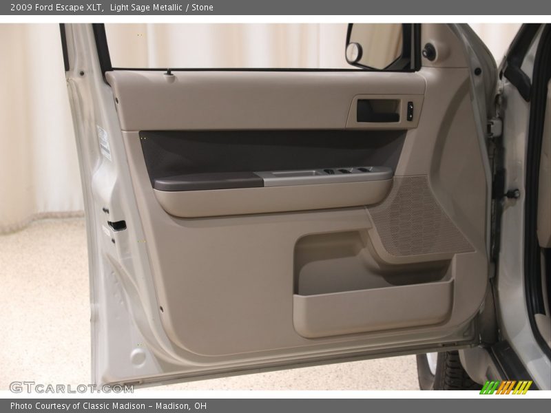 Light Sage Metallic / Stone 2009 Ford Escape XLT