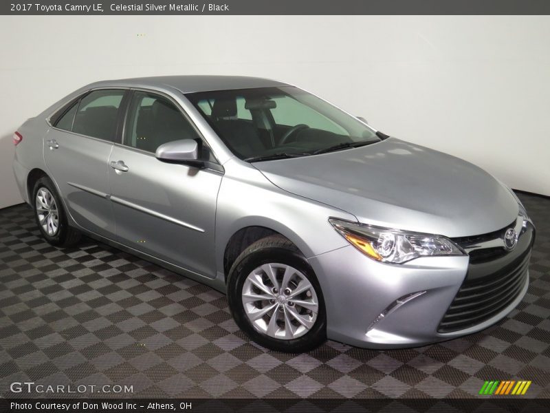 Celestial Silver Metallic / Black 2017 Toyota Camry LE