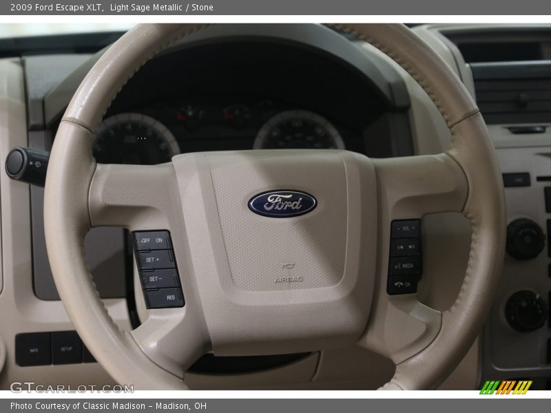 Light Sage Metallic / Stone 2009 Ford Escape XLT