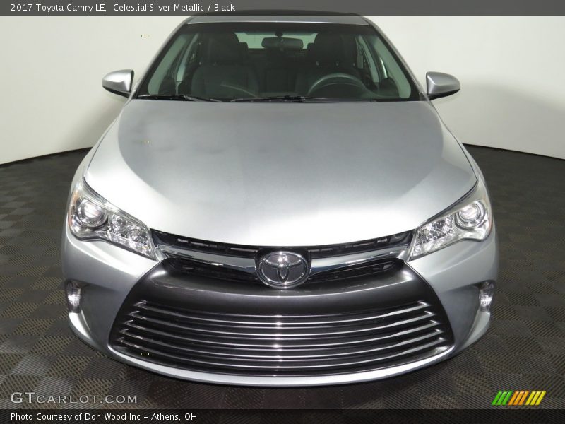 Celestial Silver Metallic / Black 2017 Toyota Camry LE