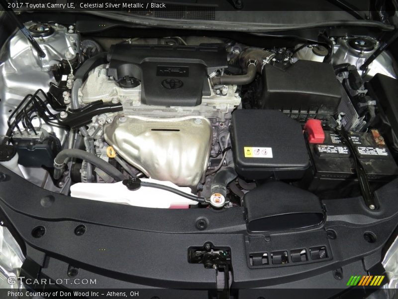 Celestial Silver Metallic / Black 2017 Toyota Camry LE