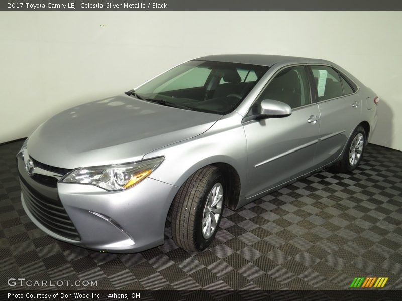 Celestial Silver Metallic / Black 2017 Toyota Camry LE