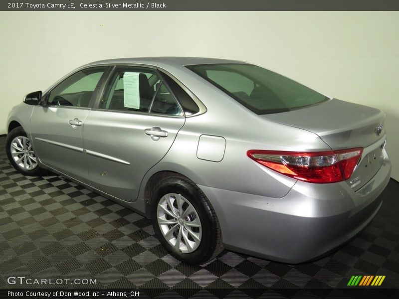 Celestial Silver Metallic / Black 2017 Toyota Camry LE