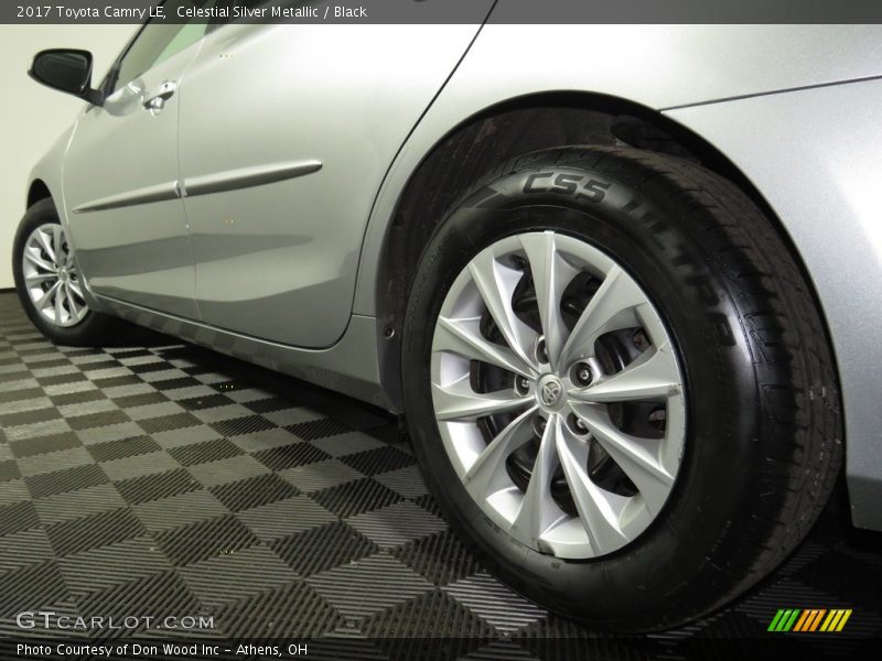 Celestial Silver Metallic / Black 2017 Toyota Camry LE