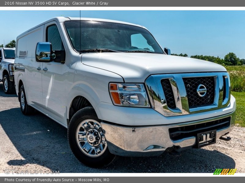 Glacier White / Gray 2016 Nissan NV 3500 HD SV Cargo