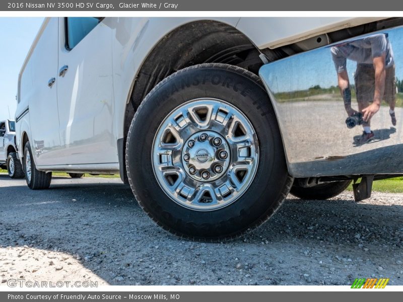 Glacier White / Gray 2016 Nissan NV 3500 HD SV Cargo