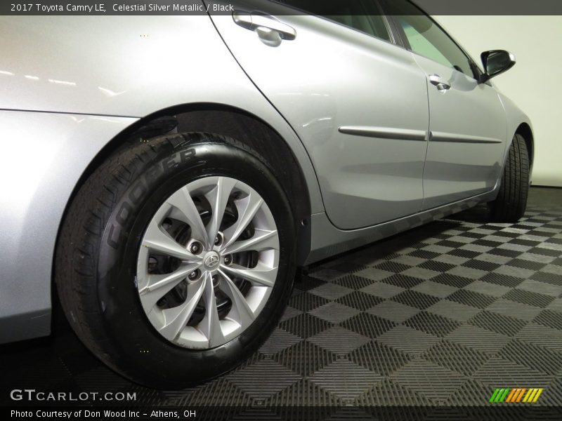 Celestial Silver Metallic / Black 2017 Toyota Camry LE