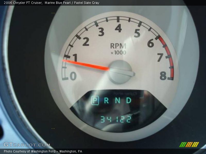 Marine Blue Pearl / Pastel Slate Gray 2006 Chrysler PT Cruiser
