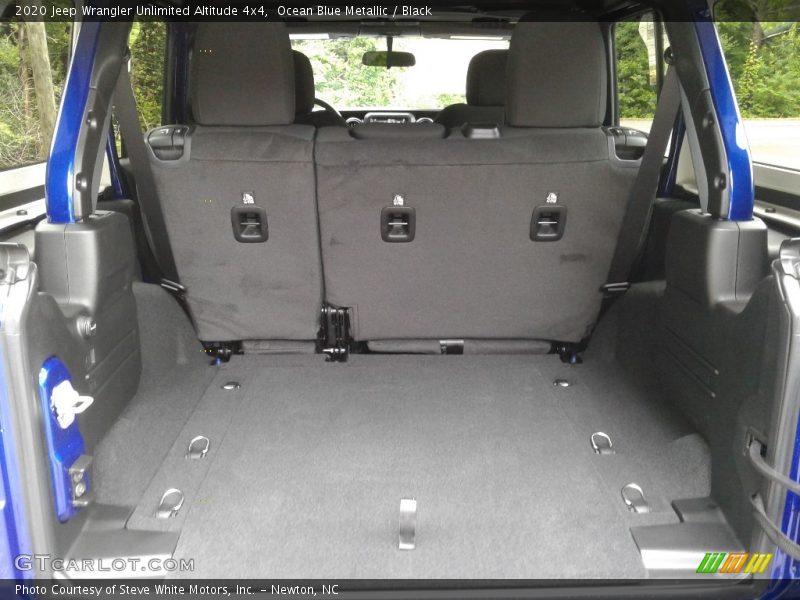 Ocean Blue Metallic / Black 2020 Jeep Wrangler Unlimited Altitude 4x4
