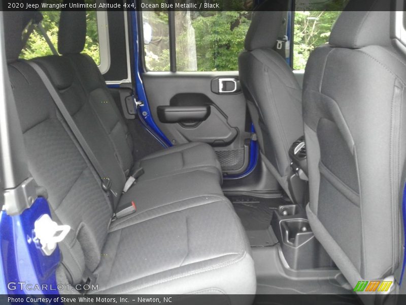 Ocean Blue Metallic / Black 2020 Jeep Wrangler Unlimited Altitude 4x4