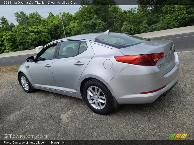 Titanium Silver Metallic / Gray 2013 Kia Optima LX