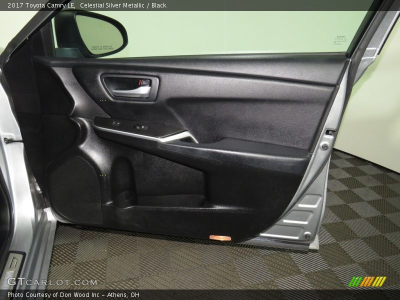 Celestial Silver Metallic / Black 2017 Toyota Camry LE