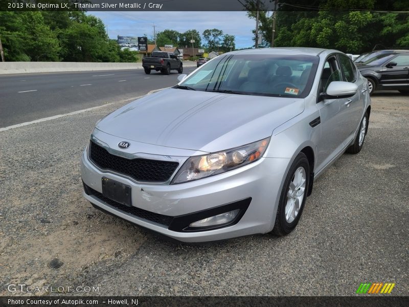 Titanium Silver Metallic / Gray 2013 Kia Optima LX