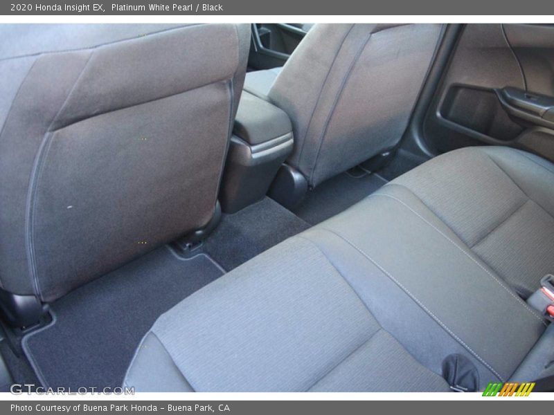 Platinum White Pearl / Black 2020 Honda Insight EX
