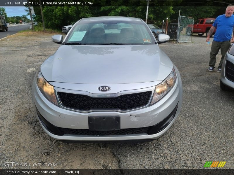 Titanium Silver Metallic / Gray 2013 Kia Optima LX